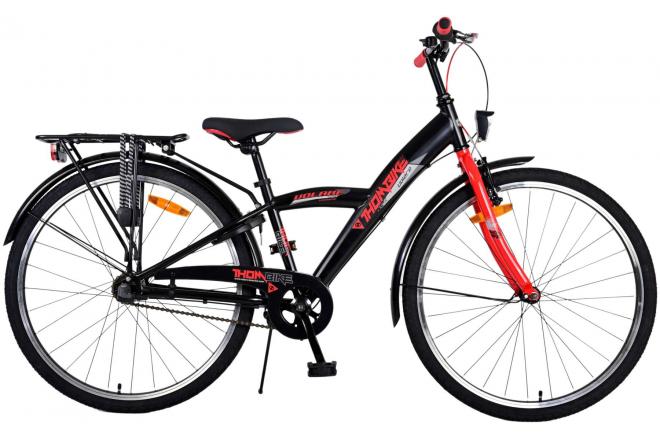 Bicycle per bambini di THUMIKE VOLARE - Ragazzi - 26 pollici - rosso nero - 3 marce