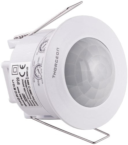 Thorgeon detector de movimiento empotrado en techo 360 grados plano blanco - 3900526