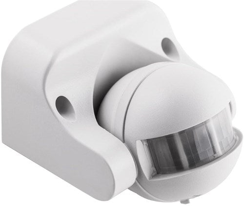 Rilevatore di movimento Thorgeon da parete a parete 180 gradi IP44 inclinabile bianco - 3900500