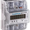 Contatore kWh Thorgeon trifase digitale trasparente 80a + impulsi - 4518255
