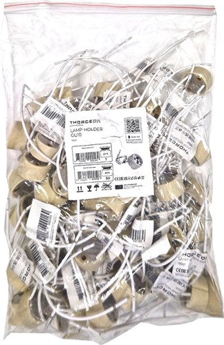 Portalámparas Thorgeon gu10 con bolsa de alambre de 10cm (100) - 6043311