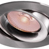 Thorgeon Faretto da incasso LED 8.2W dimtowarm 96mm tondo orientabile acciaio sabbiato - LED4682