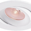Thorgeon Faretto da incasso LED 8.2W dimtowarm 96mm rotondo orientabile bianco - LED4680