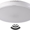 Thorgeon plafoniera led 265mm bianco 16w tri-bianco ip65 + sensore - 5017775