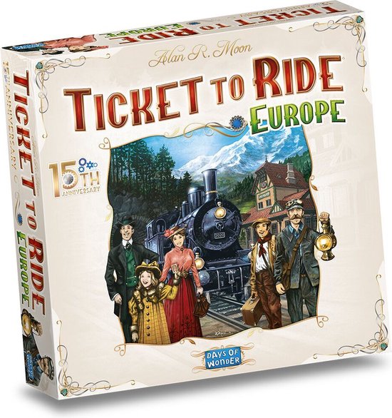 ASMODEE Ticket para montar Europa 15 aniversario NL