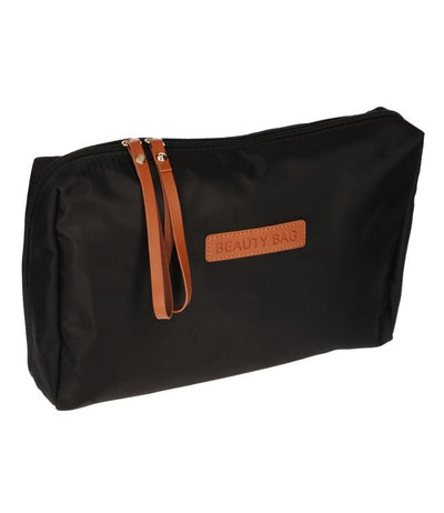 Borsa per toilette per viaggiatore BAGNO DI BELLEZZA NERO BRACK 30 CM X 20 cm