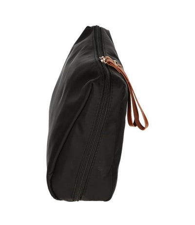Borsa per toilette per viaggiatore BAGNO DI BELLEZZA NERO BRACK 30 CM X 20 cm