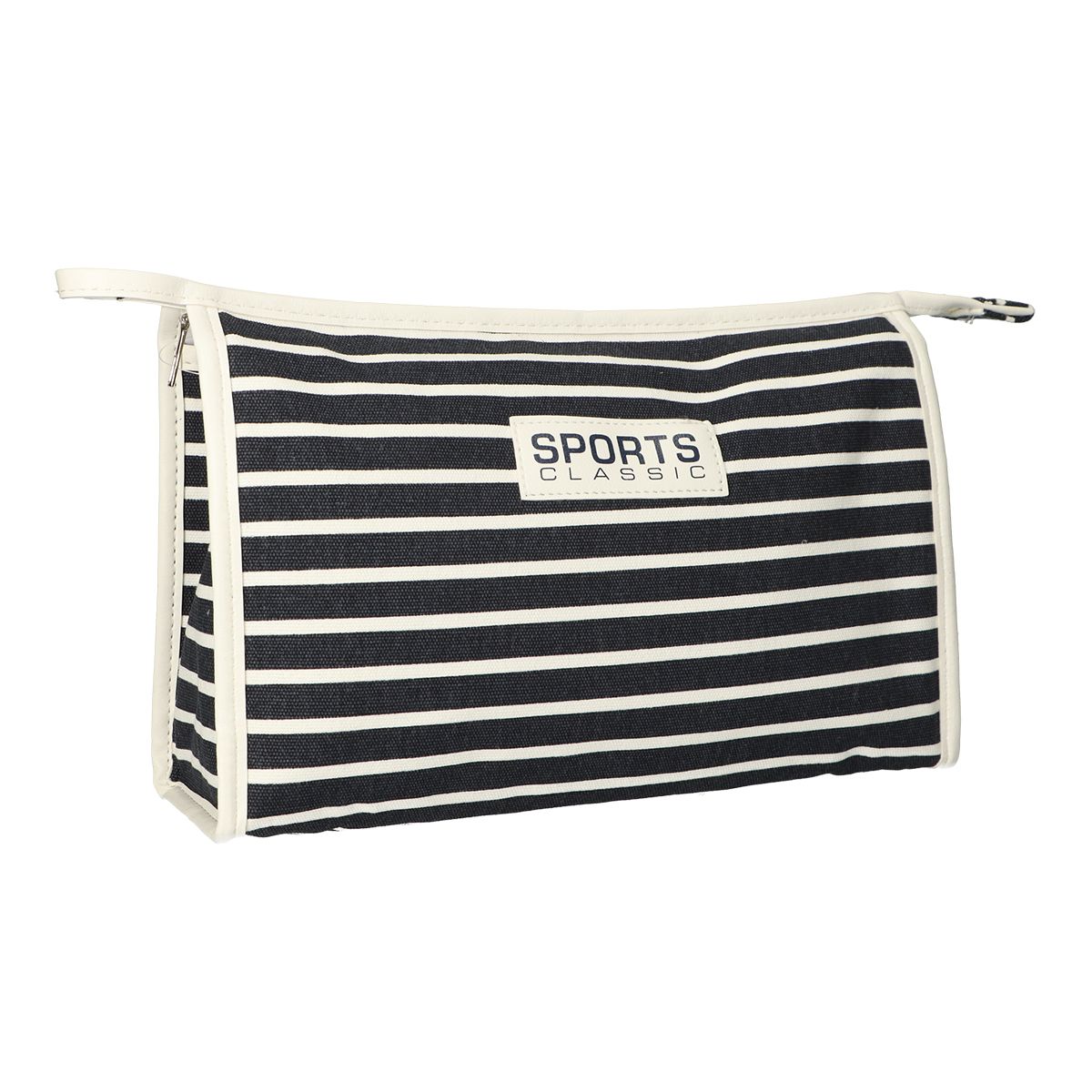 Traveler Bolsa de baño Stripe Blauw Sports Classic 30x20cm