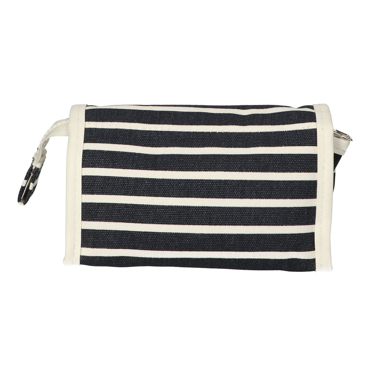 Stripe borse a specchio da viaggiatore Blauw Sports Classic 16.5x11cm