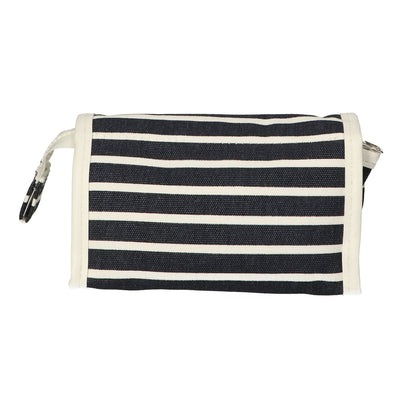 Stripe borse a specchio da viaggiatore Blauw Sports Classic 16.5x11cm