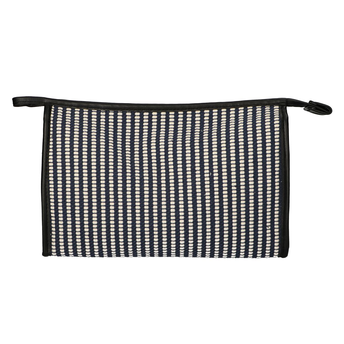 Viajero Bolsa de baño Stripe Blauw Creme 30x20cm