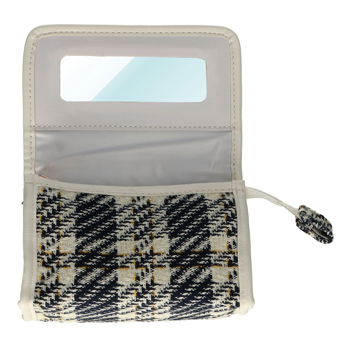 Finestra tweed per sacca specchio da viaggiatore 16.5x11cm