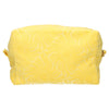 Traveller toilettas badstof sunny geel 21,5cm x 19cm