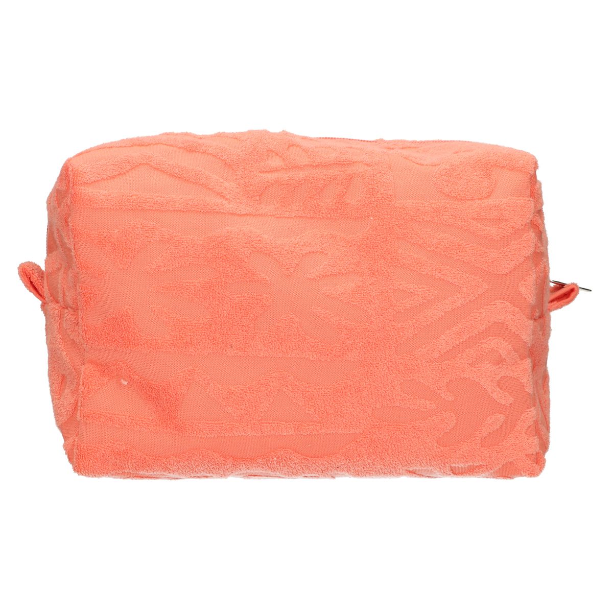 Beauty case da viaggio in spugna rosa sole 21,5 cm x 19 cm