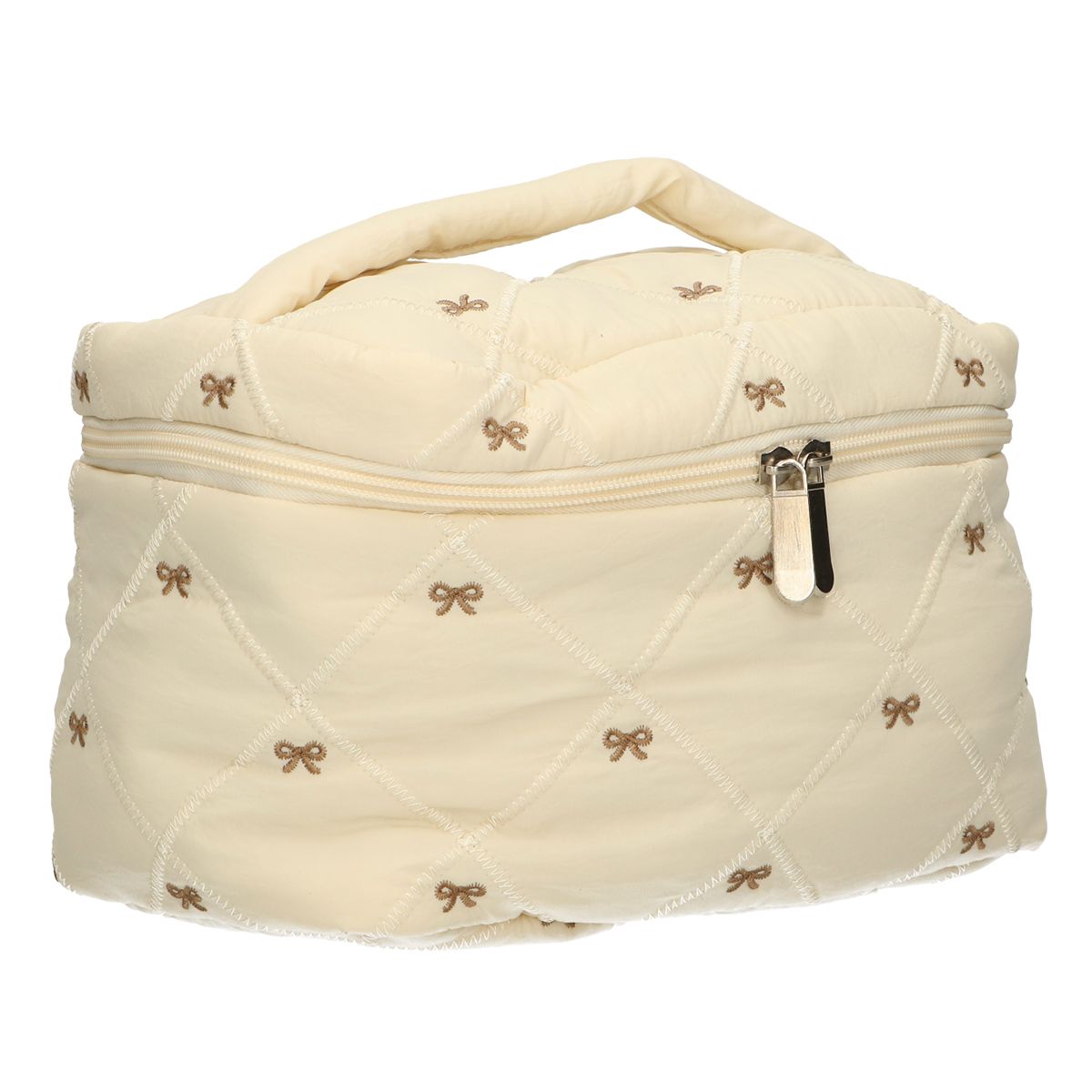 Neceser de viajero lazos beige 24cm x 17cm
