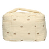Neceser de viajero lazos beige 24cm x 17cm