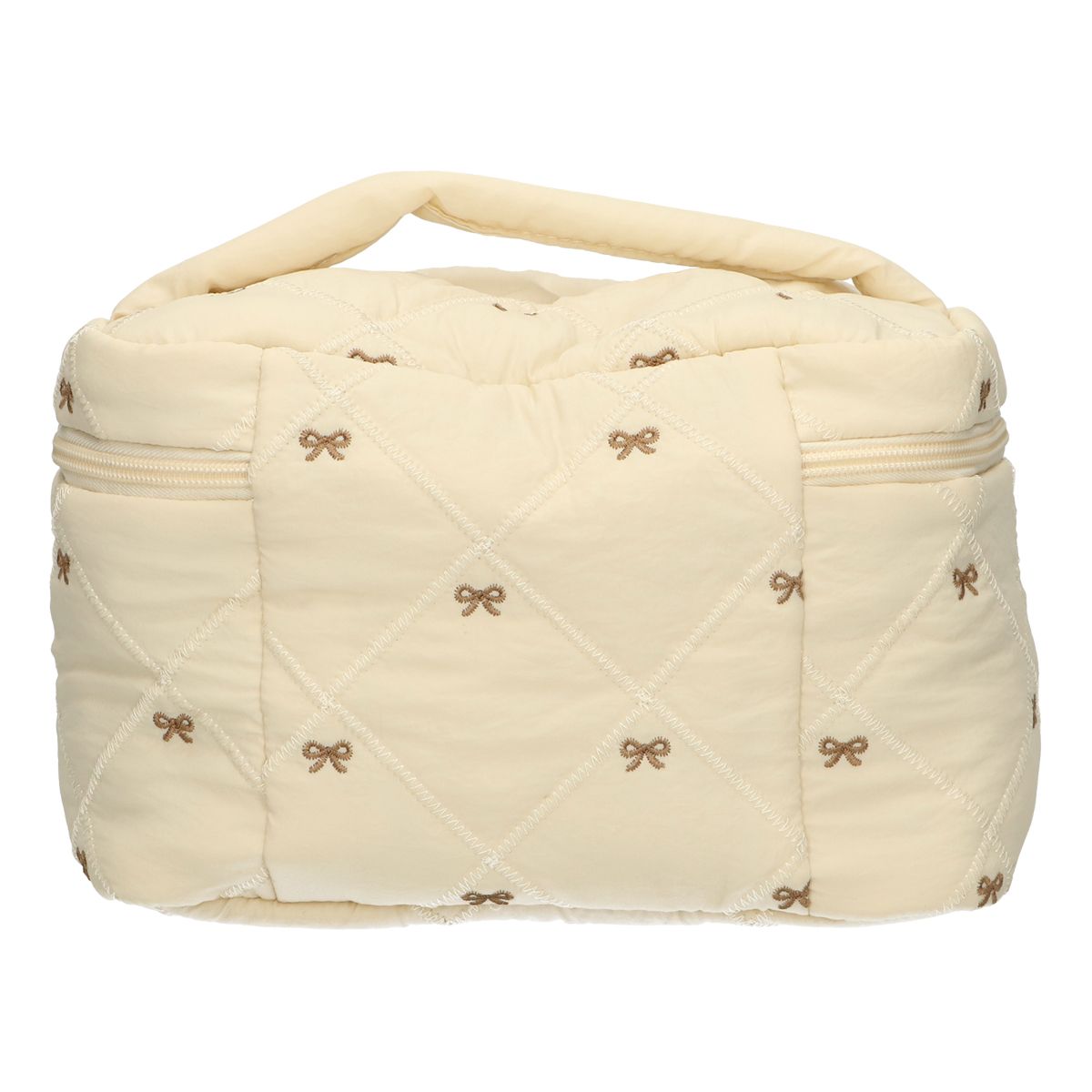 Neceser de viajero lazos beige 24cm x 17cm
