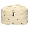 Neceser de viajero lazos beige 24cm x 17cm