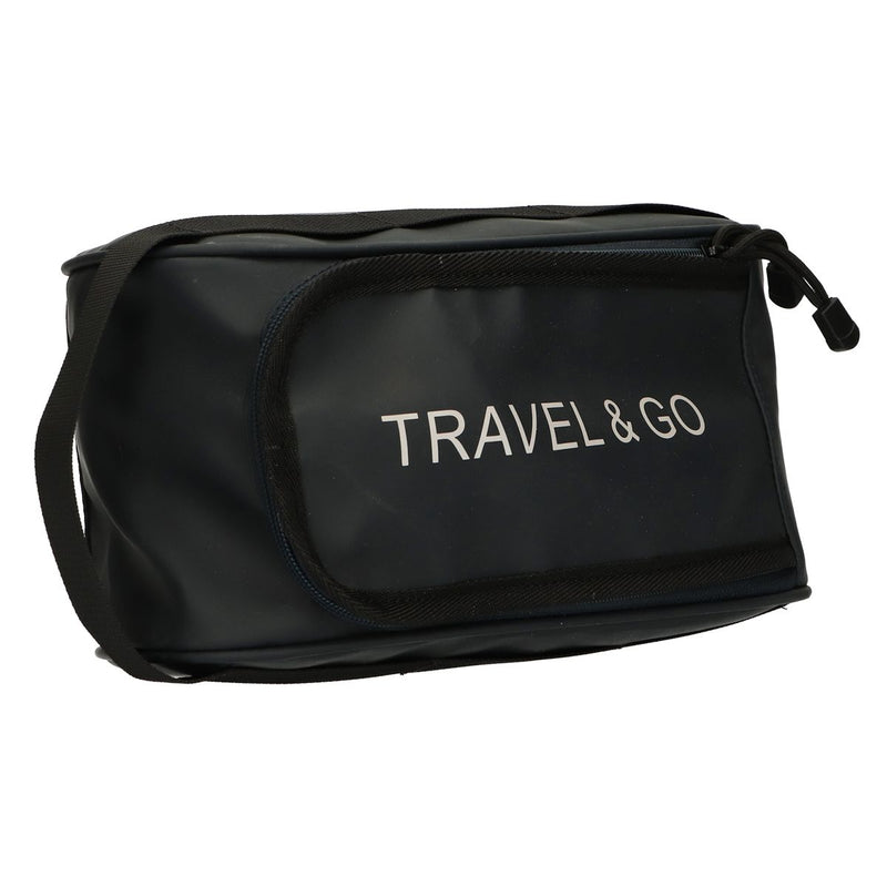Neceser traveller travel go azul oscuro 15,5cm x 13,5cm