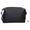 Neceser de viajero impermeable con hebilla negro azul oscuro 34cm x 21cm