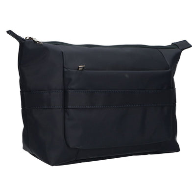 Beauty case da viaggio impermeabile blu scuro 33,5 cm x 21,5 cm