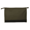 Neceser de viaje fondo de goma verde oscuro 30cm x 19,5cm