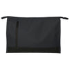 Traveller toilettas rubberen bodem donkerblauw 30cm x 19,5cm