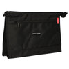 Neceser de viajero deportivo para hombre clásico negro 35cm x 24cm