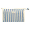 Traveller toilettas summer blauw gestreept 29cm x 19,5cm