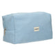 Neceser de viaje costilla impermeable azul 24,5cm x 18,5cm