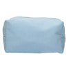 Neceser de viaje costilla impermeable azul 24,5cm x 18,5cm