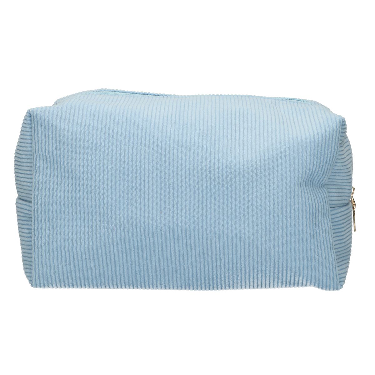 Neceser de viaje costilla impermeable azul 24,5cm x 18,5cm