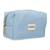 Neceser de viaje costilla impermeable azul 20cm x 11,5cm