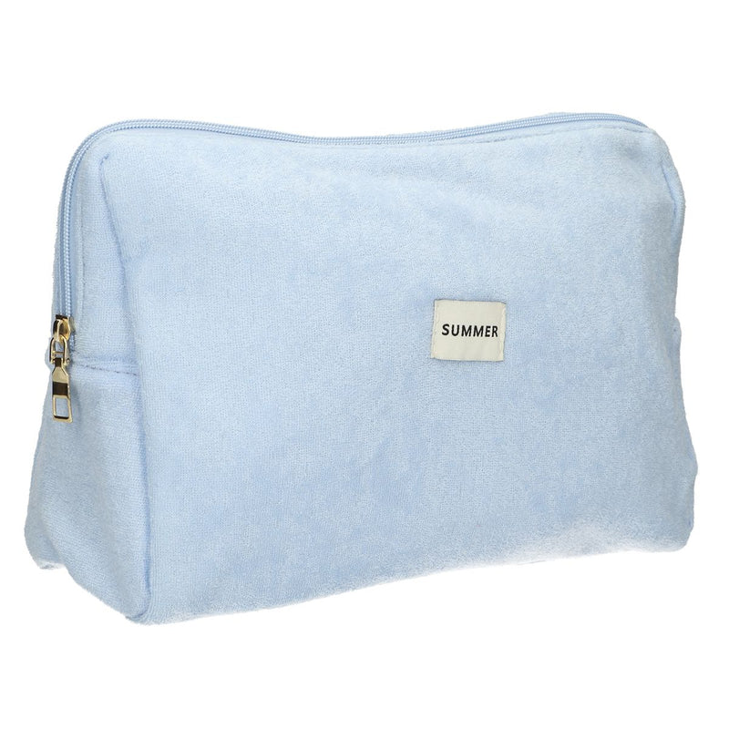 Neceser viajero rizo azul 28cm x 20cm