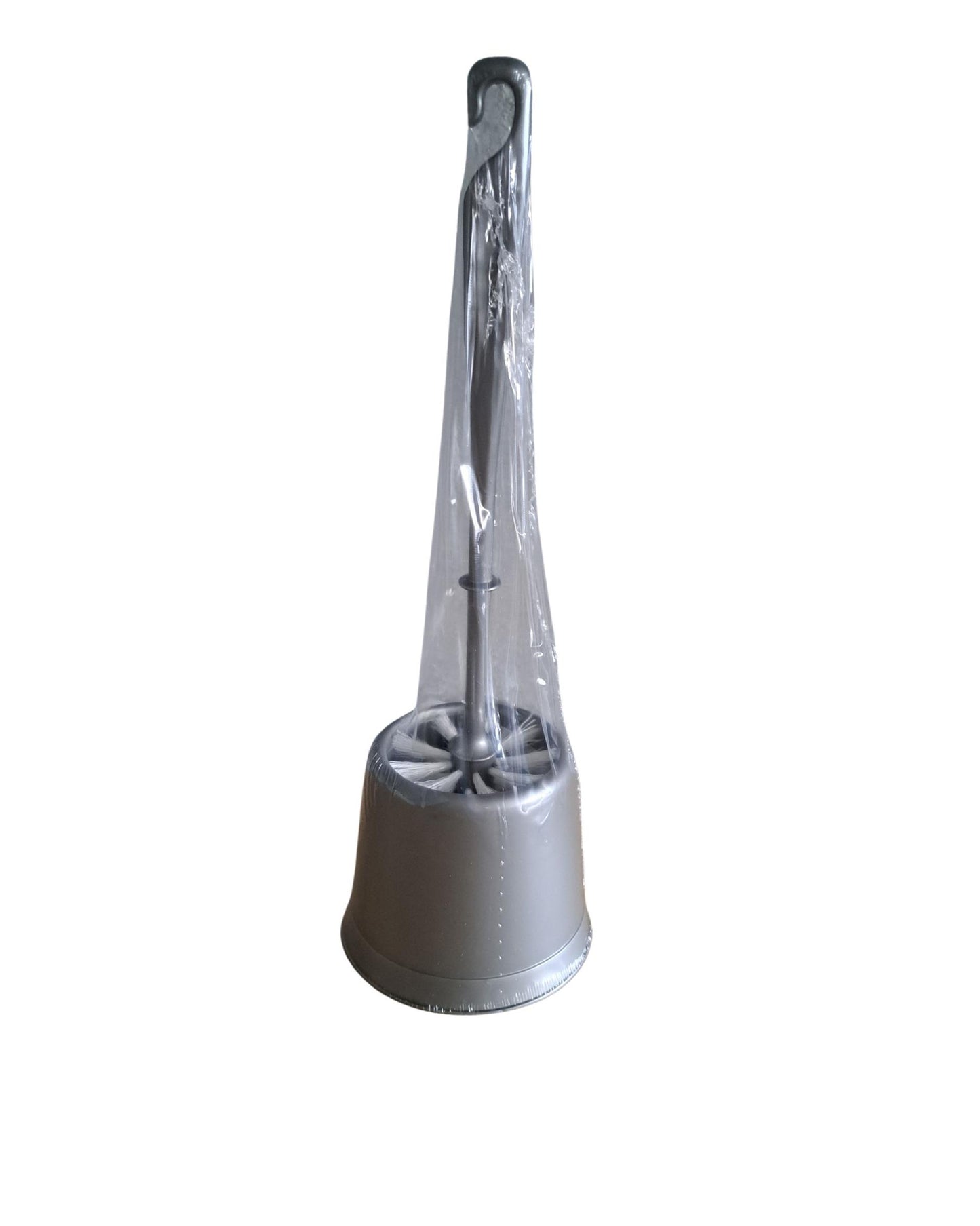 Scopino per WC con supporto grigio