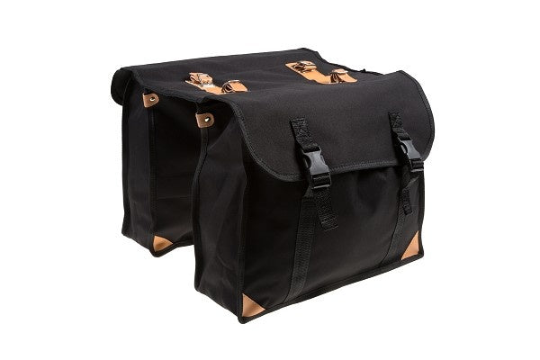 Sacca doppia bicicletta Falkx retrò 29 litri neri