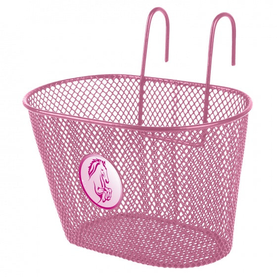 cesta de bicicleta 5 litros de caballo rosa