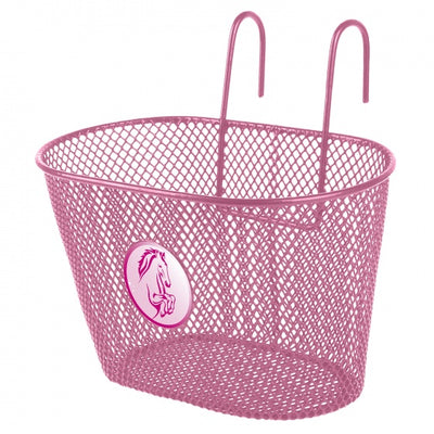 cesta de bicicleta 5 litros de caballo rosa