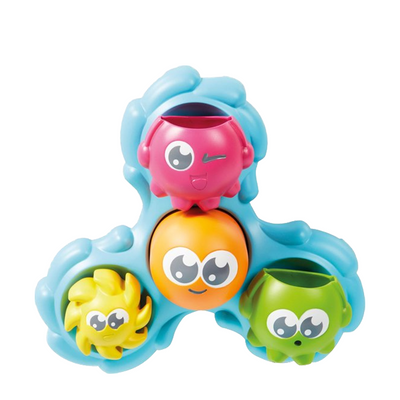 Tomy toomies giran octopales salpicados