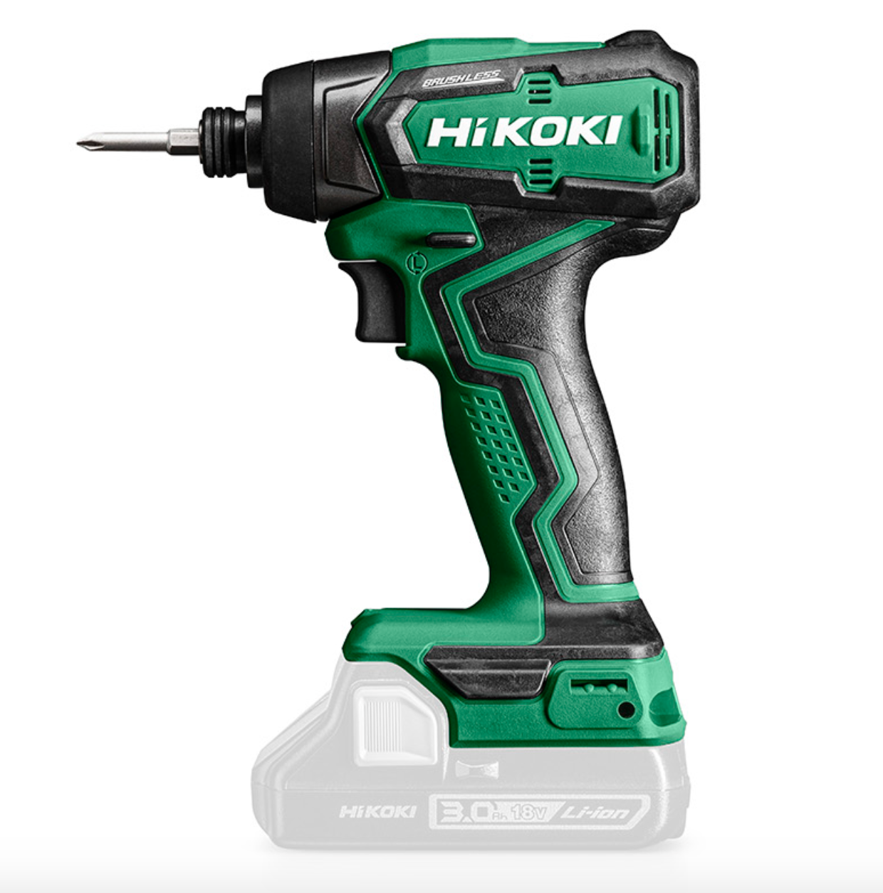 Avvitatore a percussione a batteria Hikoki 18v nudo