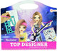 Toi-toys top designer rockstar con adesivi e modelli