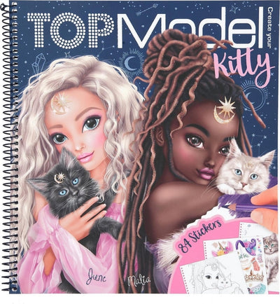 Top Model Coloring Book Moonlight