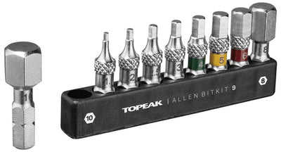 Topeak Inbus lange bit set Allen BitKit 9