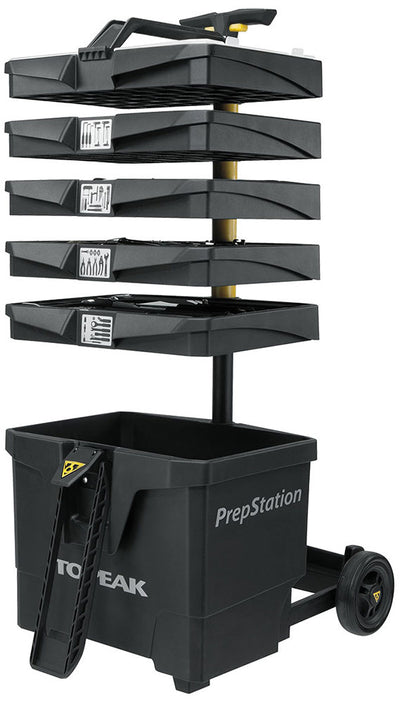 Carrello portautensili Topeak Prep Station senza attrezzi