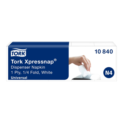 Tork napkins for dispenser white 22x33 cm n4 n12