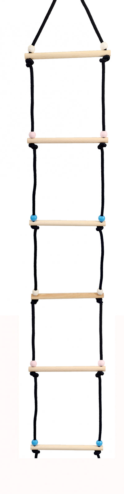 Scala in corda Hess (pastello naturale)