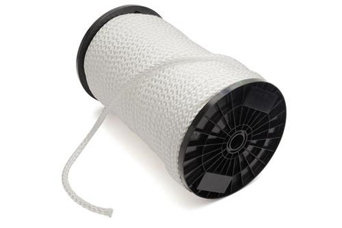 Cordón nailon blanco 3mm | piezas de 100 metros