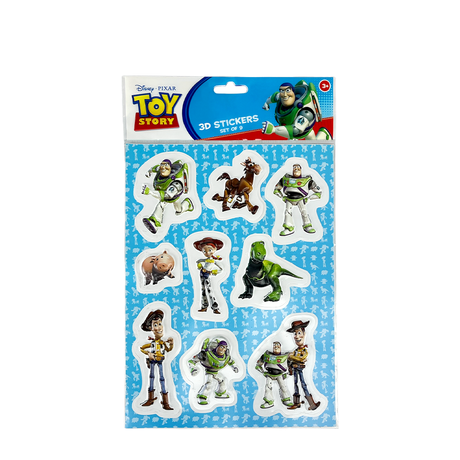 Toy Story adesivi 3D Toy Story 9 pezzi