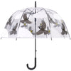Ombrello Esschert design a 2 lati con uccello