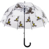 Ombrello Esschert design a 2 lati con uccello